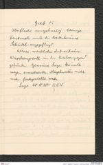 Seite 15, Tagebuch "Poysdorf II. | Grabung Lebzelter " (NHMW-PRAE-BBB-26)